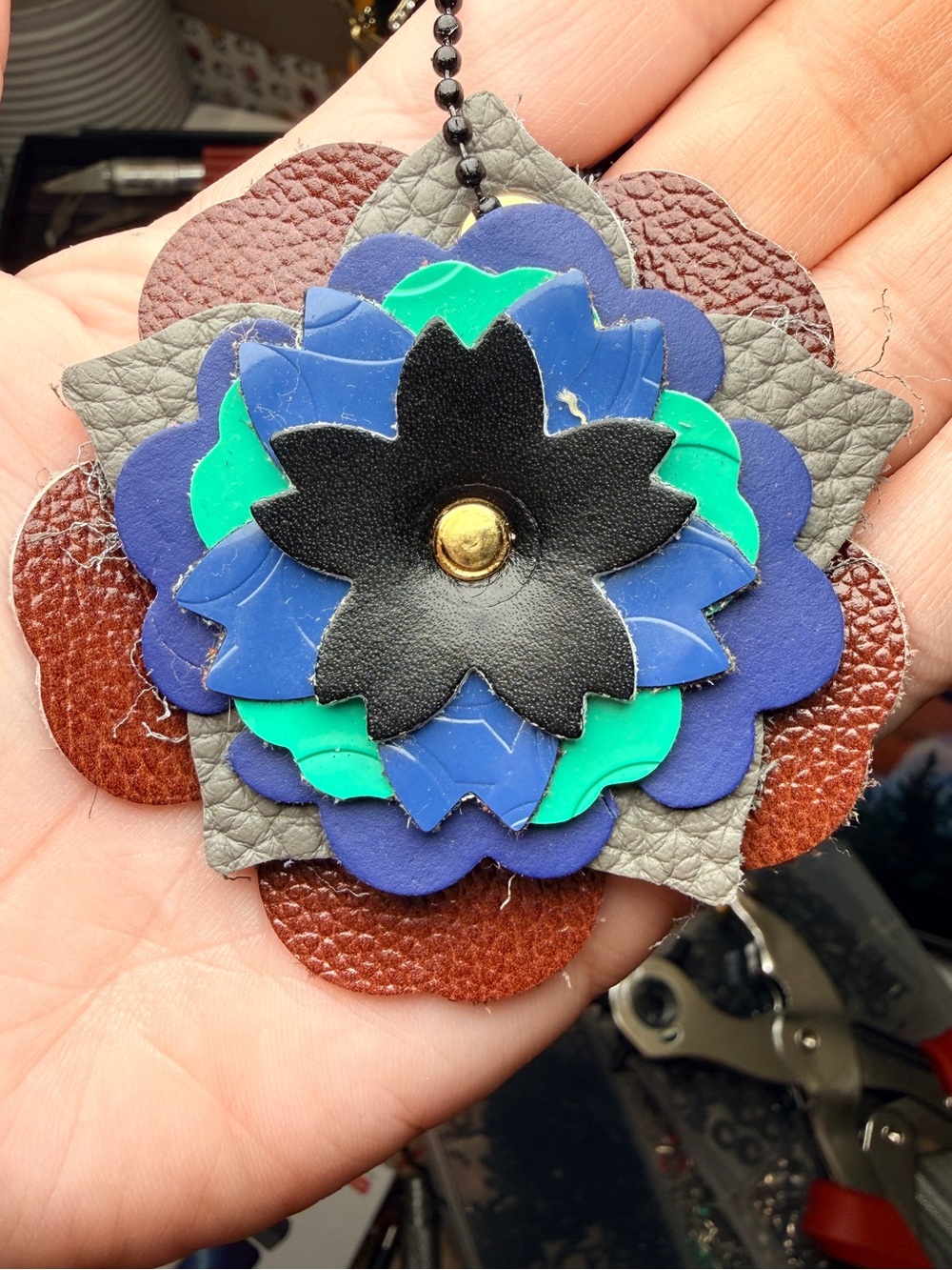 Handmade Floral Charm